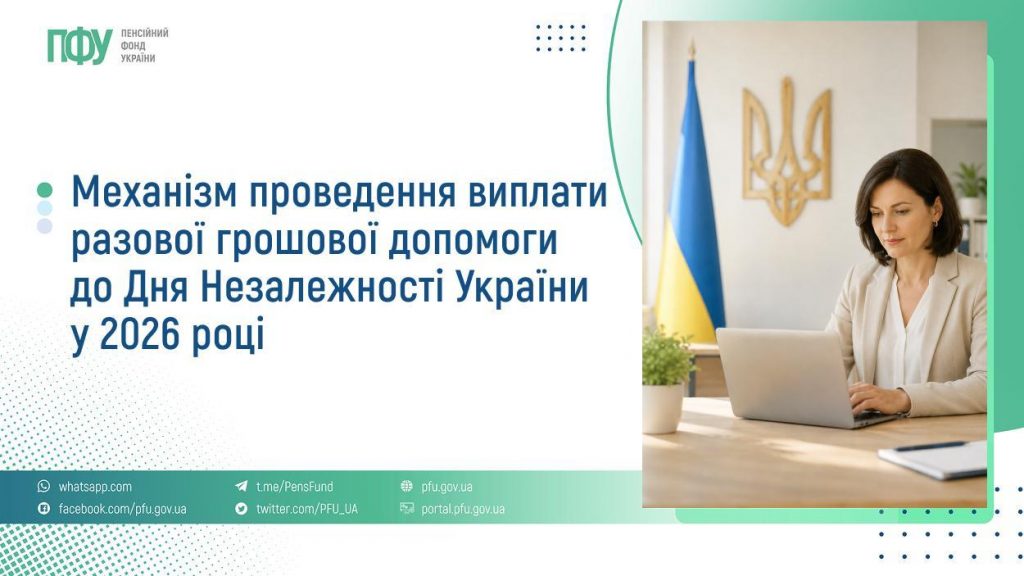 Механізм проведення виплати разової грошової допомоги до Дня Незалежності України у 2026 році FB Pensiyi 2 5 1024x576