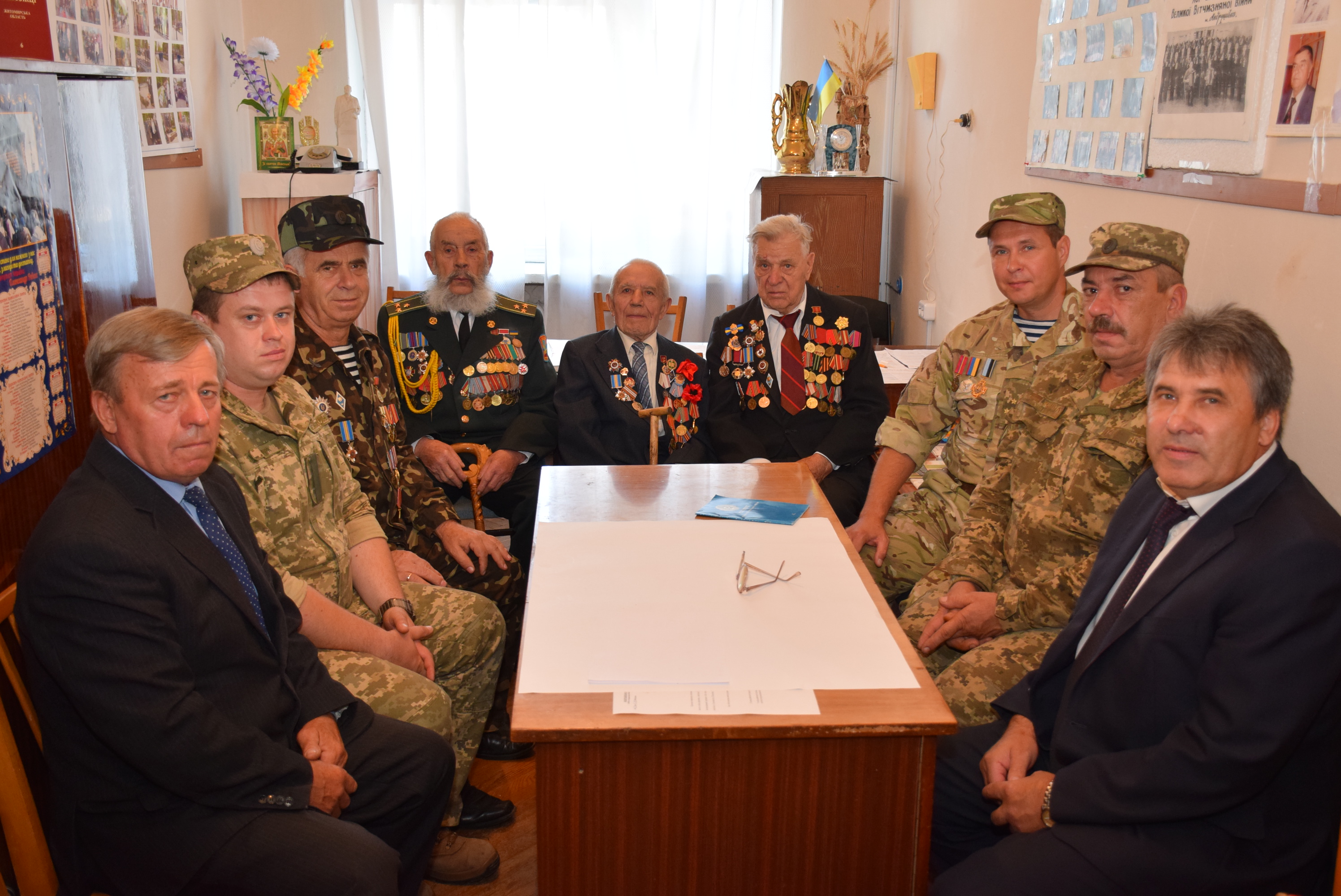 DSC 0181 - Пенсійники зустрілися з ветеранами Андрушівщини