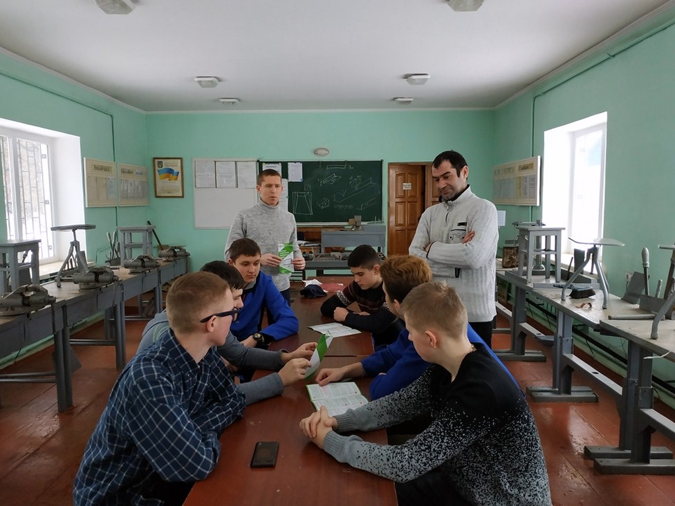 IMG 20190129 120809 - Коростишівських студентів ознайомили з електронними сервісами Пенсійного фонду України