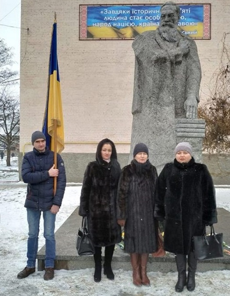 Пенсійники Вінниччини відзначили 100 років Соборності України 20190123 Kozyatyn DenSob1 - Пенсійники Вінниччини відзначили 100 років Соборності України
