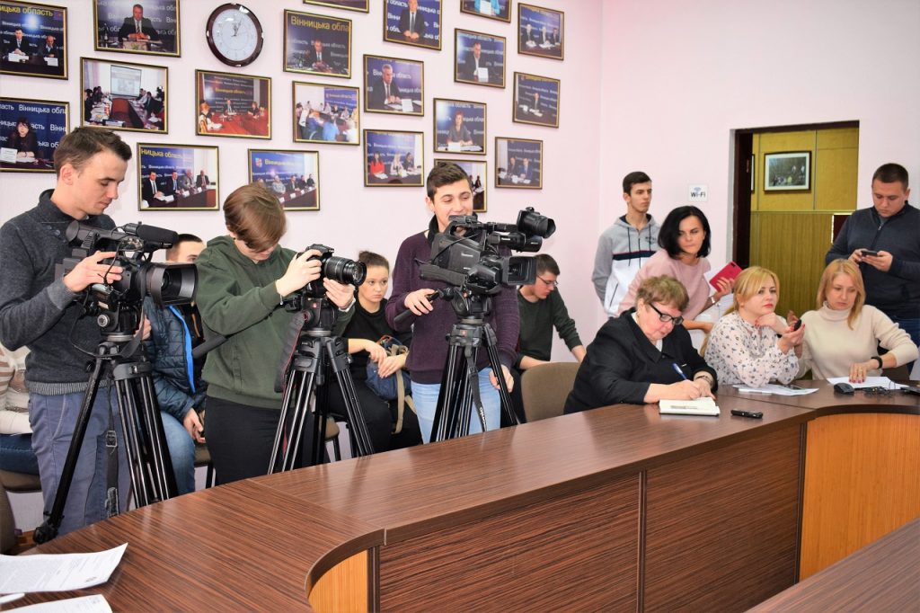 2 20190226 KorchakaOS pres konferentsiya 1024x682 - «Пенсійний фонд Вінниччини стовідсотково готовий з  березня розпочати виплату проіндексованих пенсій», - Олена Корчака під час прес-конференції