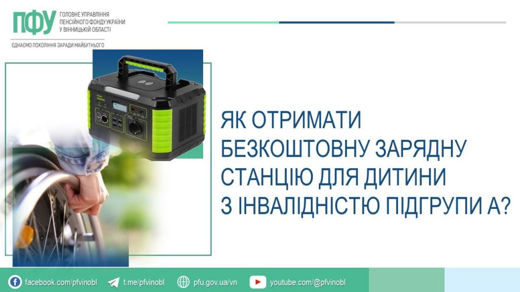FB 20260202 1zaryadni stantsiyi dyt inv 1gr dekarbonizatsiya 1024x576 - Як отримати безкоштовну зарядну станцію для дитини з інвалідністю підгрупи А?