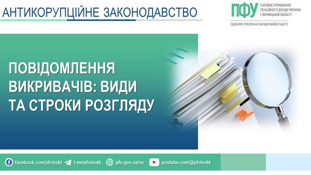 FB 20260616 Koruptsiya Povidomlennya vykryvachiv 1024x576 - Повідомлення викривачів: види та строки розгляду