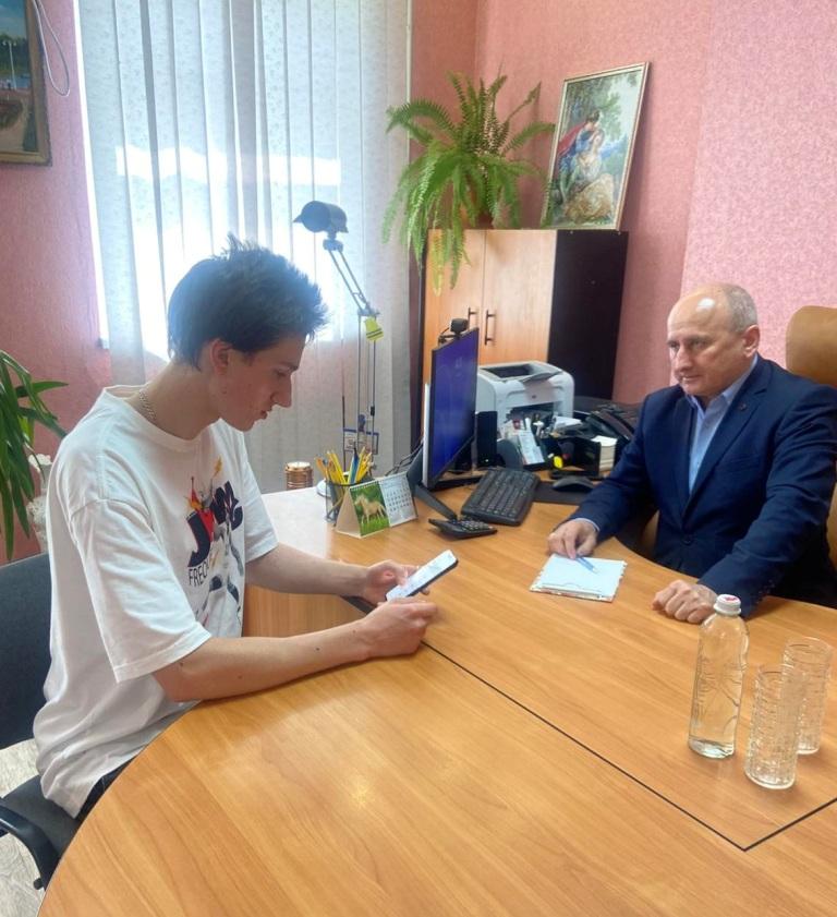 Виїзний прийом громадян у Чигирині 1 - Виїзний прийом громадян у Чигирині