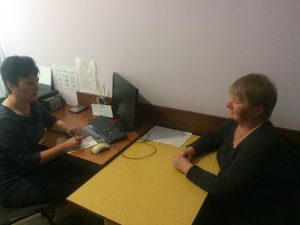 IMG 0468 300x225 - Прийом громадян завідувачем Великомихайлівського сектору обслуговування громадян на віддаленому робочому місці  Цебриківської об’єднаної територіальної громади