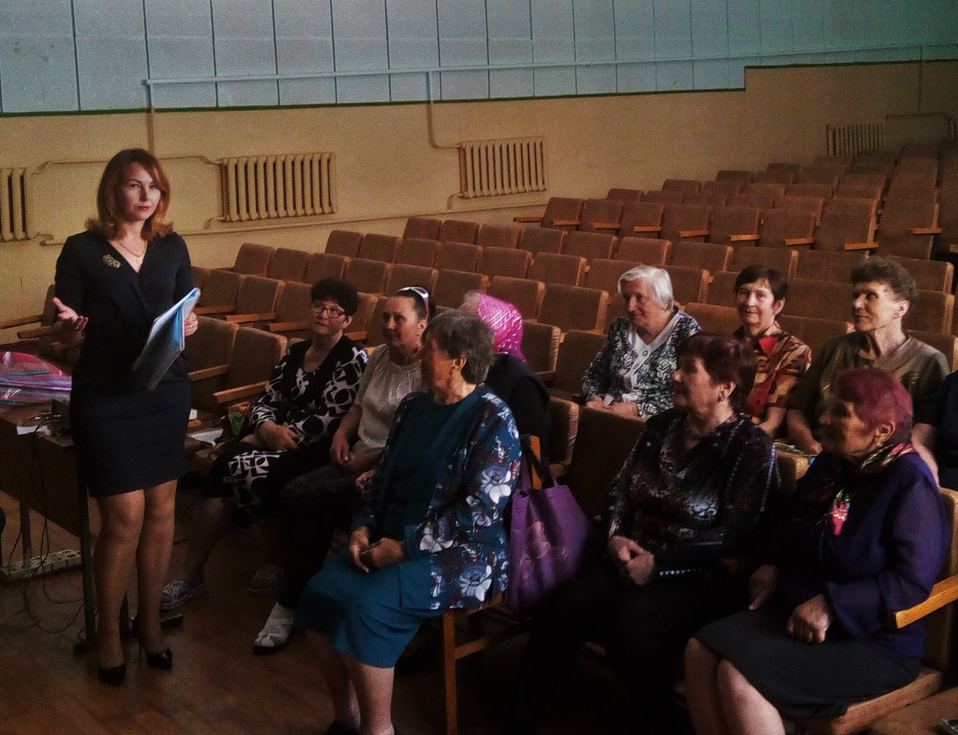 030518 kompa foto1 - У Компаніївці відбулася зустріч із учасникам районного хору ветеранів