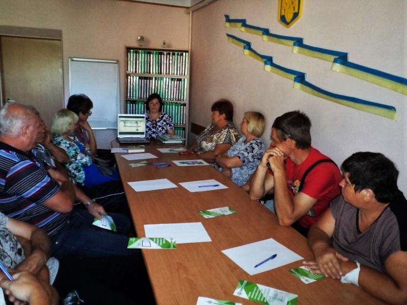 130818 dobra foto1 1 - Про нові сервіси Пенсійного фонду розповіли безробітним громадянам у Добровеличківській філії обласного центру зайнятості