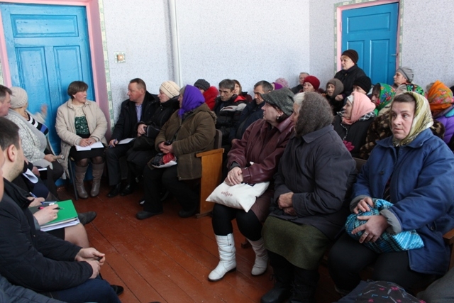 2 - Жителям Хотіївського старостинського округу розповіли про  перерахунки пенсій та монетизацію субсидій