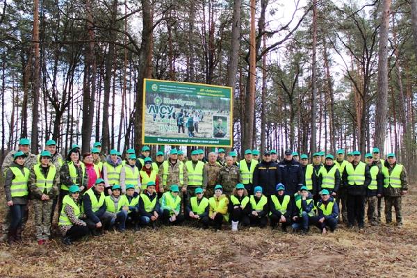 aktsiya 22 03 19 10 - Лісові скарби примножують  на Чернігівщині