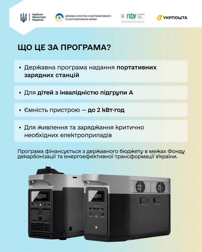 Портативні зарядні станції для дітей з інвалідністю підгрупи А 626009233 1349171113915553 4758642273945097169 n 819x1024 - Портативні зарядні станції для дітей з інвалідністю підгрупи А