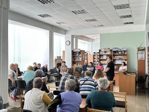 IMG 6583 300x225 - Соціальний захист чорнобильців: відкритий діалог керівництва ПФУ Полтавщини та громадськості Лубенщини