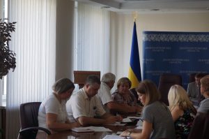 DSC09936 1 300x199 - Заступник начальника Головного управління взяла участь у засіданні обласної комісії з питань погашення заборгованості з виплати заробітної плати, пенсій, стипендій та інших соціальних виплат