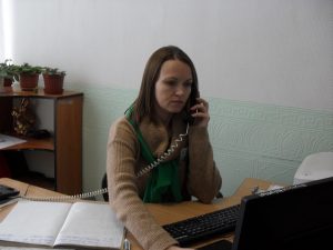 SDC11543 300x225 - Очільник Солонянського відділу обслуговування громадян (сервісний центр) провела пряму телефонну лінію