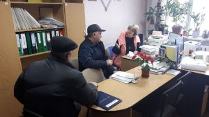 foto 1 300x169 - Мешканці Покровського району м.Кривого Рогу відвідали « урок» майбутніх пенсіонерів