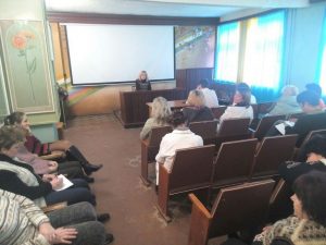 Foto Nykopol 300x225 - Колектив Комунального некомерційного підприємства "Нікопольський центр первинної медико-санітарної допомоги" ознайомили зі змінами у пенсійному законодавстві