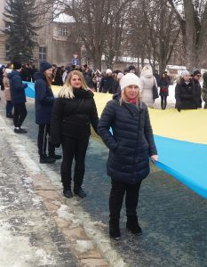 20190122 115906 233x300 - ДЕНЬ СОБОРНОСТІ УКРАЇНИ ВІДЗНАЧИЛИ В ОБЛАСНОМУ ЦЕНТРІ