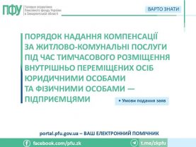 616 1 277x208 - До уваги юридичних осіб та фізичних осіб &mdash; підприємців, які безоплатно тимчасово розміщують ВПО!