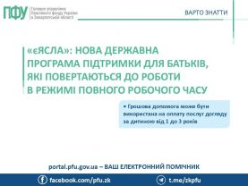 YASLA na pyatnytsyu 1 277x208 - Допомогу для догляду за дитиною &laquo;єЯсла&raquo;: що потрібно знати