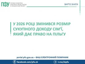 zminy 2026 277x208 - У 2026 році змінився розмір сукупного доходу сім&rsquo;ї, який дає право на пільгу