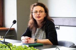 DSC01068 2 300x200 - Питання виплат пенсій, субсидій та ідентифікації розглянули на засіданні Координаційної ради з питань ВПО в Ужгороді