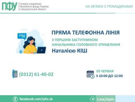 5 chervnya 1 277x208 - 5 червня &ndash; &laquo;пряма&raquo; телефонна лінія