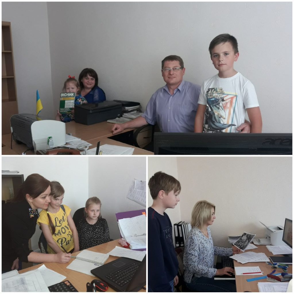 20180505 133709 1024x1024 - З робочим місцем батьків знайомилися  діти працівників об’єднаного управління