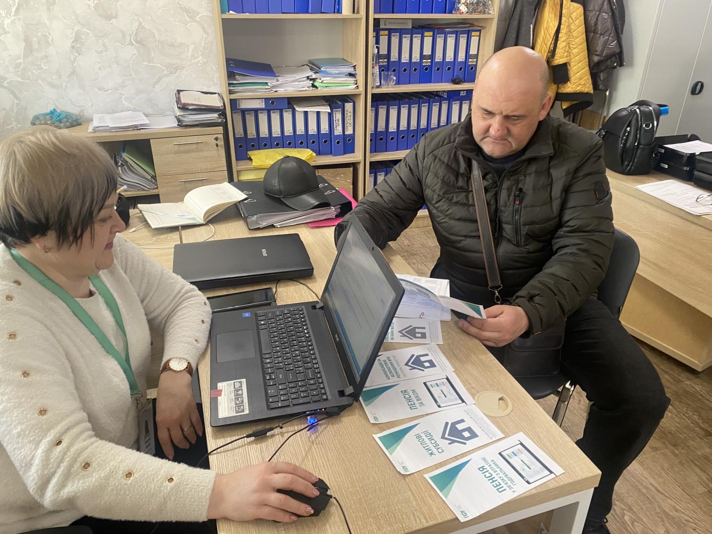 IMG 4709 - Виїзний прийом у Вільнянській громаді: консультації, роз&rsquo;яснення та цифрові можливості ПФУ