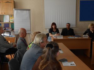 1 300x225 - Зміни в пенсійному законодавстві обговорені на зустрічі з мешканцями м. Українська
