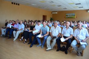 Foto kollegyya Derzhpratsya 22 yyunya 1 300x200 - Відбулось засідання колегії Головного управління Держпраці у Донецькій області за участю представників головного управління Пенсійного фонду України в Донецькій області
