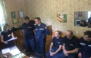 IMG 3627 300x190 - З електронними сервісами Пенсійного фонду України ознайомили працівників Державного пожежно-рятувального загону