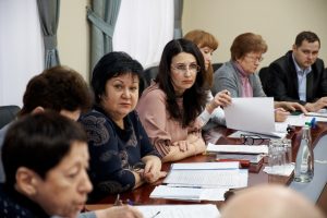 DSCF4978 1 300x200 - Обласне управління Пенсійного фонду взяло участь в обговоренні взаємодії при виплаті монетизованих житлових субсидій