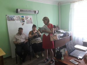 20180605 102203 300x225 - Зустріч з трудовим  колективом  КЗ «Станично-Луганський районний будинок культури»