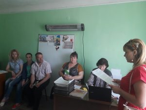 20180605 102328 300x225 - Зустріч з трудовим  колективом  КЗ «Станично-Луганський районний будинок культури»