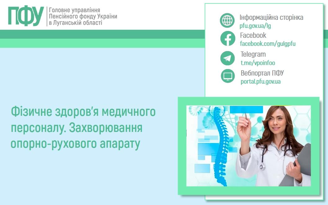 Фізичне здоров’я медичного персоналу. Захворювання опорно-рухового апарату 3001 4 - Фізичне здоров’я медичного персоналу. Захворювання опорно-рухового апарату