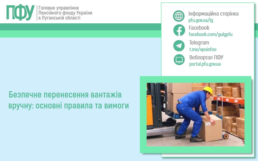 1203 1 - Безпечне перенесення вантажів вручну: основні правила та вимоги