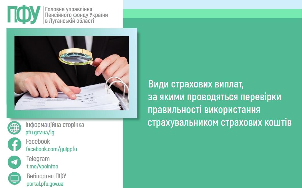 Види страхових виплат, за якими проводяться перевірки правильності використання страхувальником страхових коштів 2503 2 - Види страхових виплат, за якими проводяться перевірки правильності використання страхувальником страхових коштів