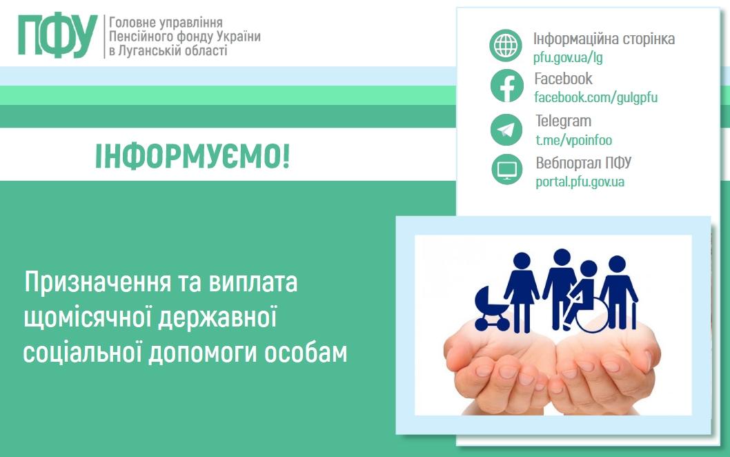 0204 2 - Призначення та виплата щомісячної державної соціальної допомоги особам