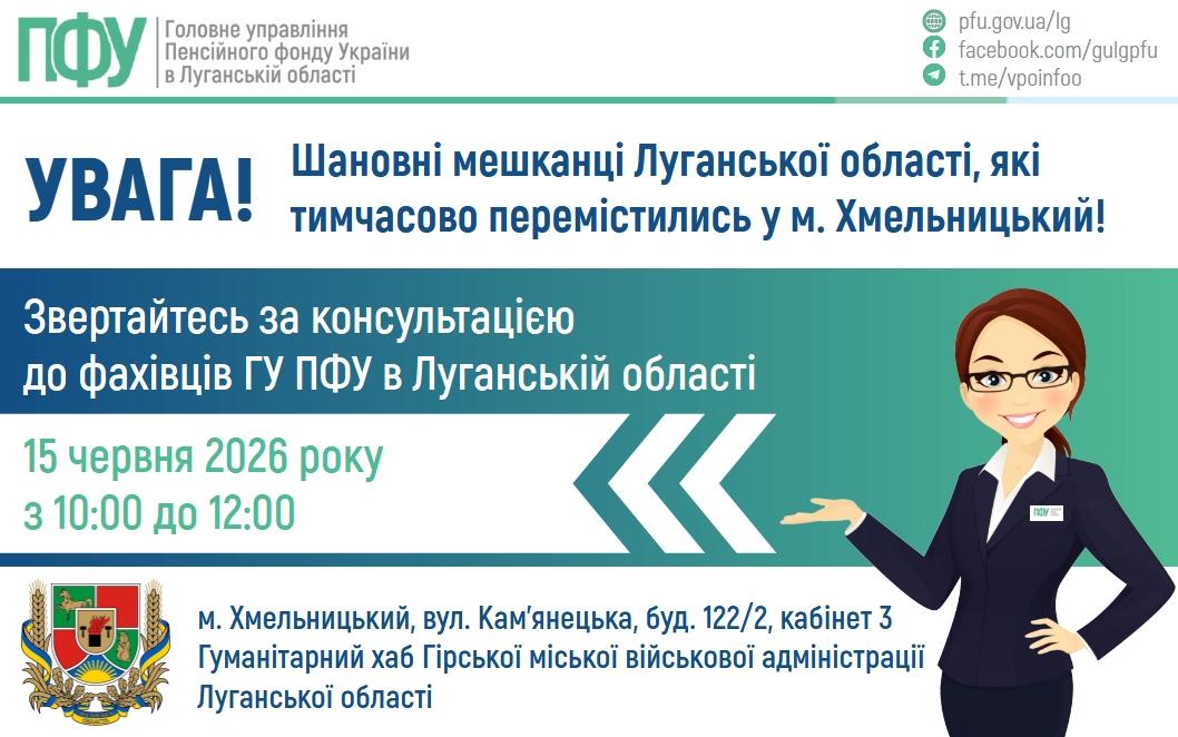 11 06 1 - До уваги мешканців Луганської області, які тимчасово проживають у Хмельницькому!