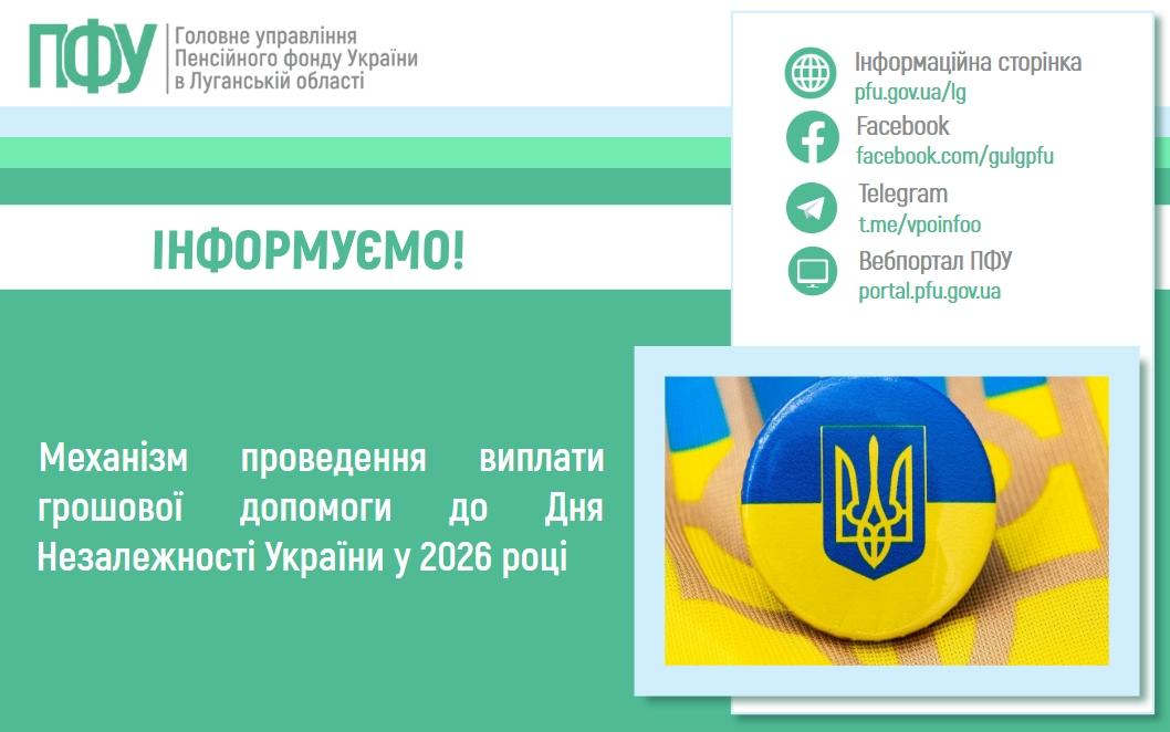 foto dn - Механізм проведення виплати грошової допомоги до Дня Незалежності України у 2026 році
