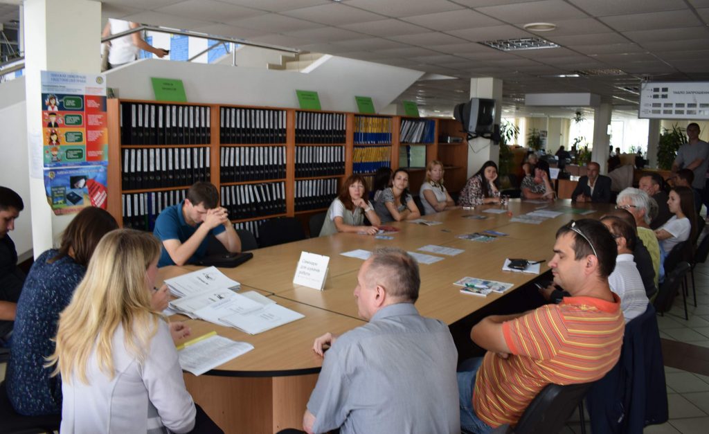 DSC 0163 1024x627 - Представники пенсійної служби Львівщини інформують безробітних громадян