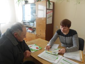 Sambir 1 300x225 - Роз&rsquo;яснення громадянам пенсійного законодавства  під час прийомів на віддаленних робочих місцях фахівців Фонду