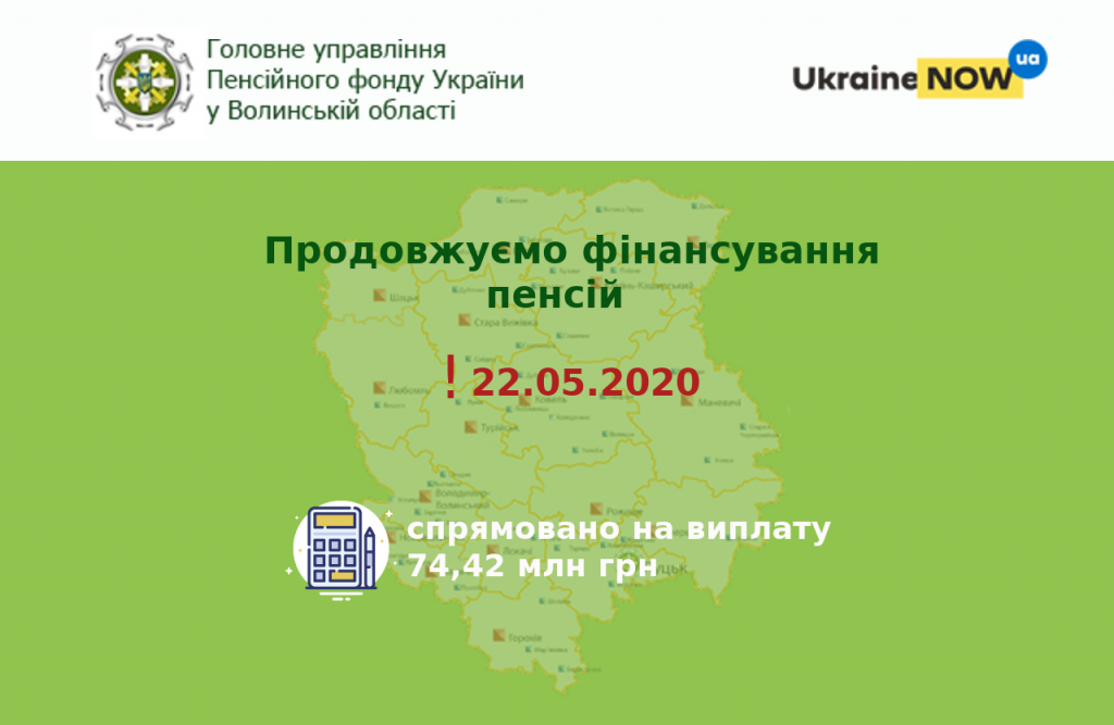 finansuvannya shhoden 052020 spryamovano 1 1024x667 - Фінансування травневих пенсій триває