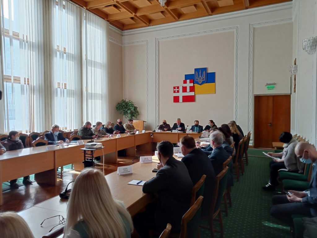 IMG20210401110215 1024x768 - Пенсійники взяли участь у “круглому столі” з питань соціального захисту родин загиблих в АТО/ООС