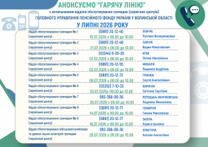 FACEBOOK 1 300x213 - Анонс "гарячої лінії" на липень 2026 року з начальниками відділів обслуговування громадян (сервісних центрів) Головного управління Пенсійного фонду України у Волинській області