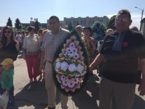 Radyvyliv 10052018 300x225 - Участь у патріотичному заході на підтримку акції «Маки пам’яті»