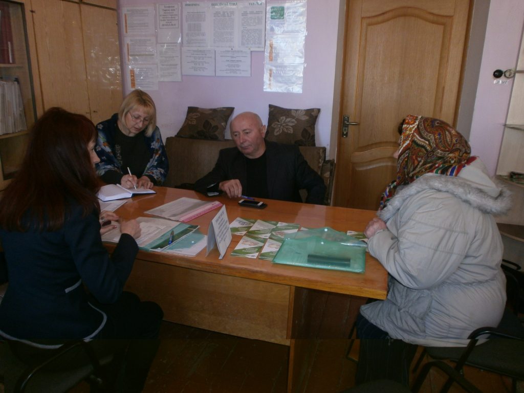 P2080139 1024x768 - Про пенсійне забезпечення – під час виїзного прийому у Скориківській сільській раді