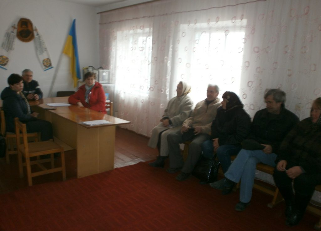 P3190193 1024x738 - Пенсійники Тернопільщини продовжують  інформаційно-роз’яснювальну роботу