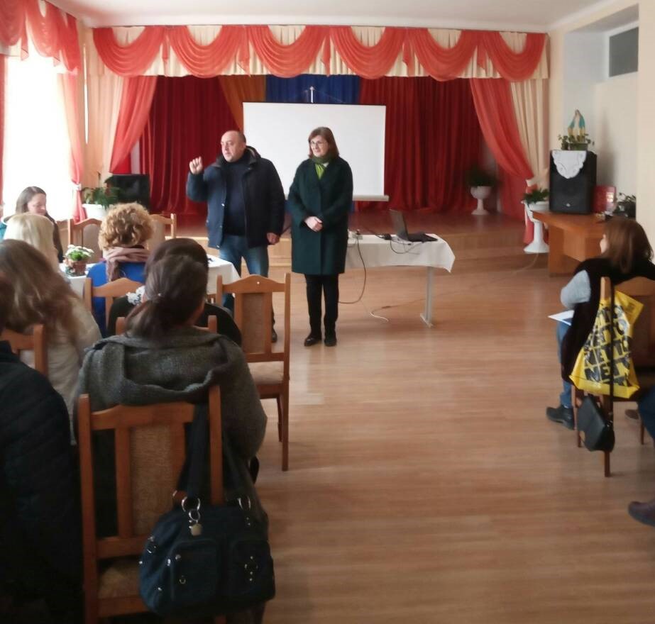 Зустріч з трудовим колективом Чортківської  спеціалізованої школи-інтернату CHortkiv - Зустріч з трудовим колективом Чортківської  спеціалізованої школи-інтернату