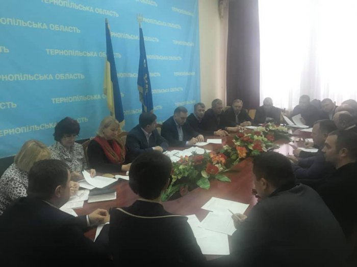 Komisiya YAkubovska - На Тернопільщині відбулося засідання  тимчасової комісії з питань погашення заборгованості