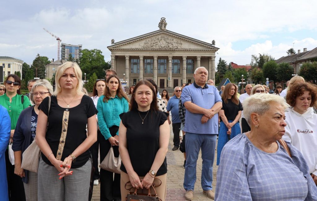 IMG 8769 1024x649 - Вшанування пам&rsquo;яті захисників і захисниць України, учасників добровольчих формувань та цивільних осіб, які були страчені, закатовані або загинули в російському полоні